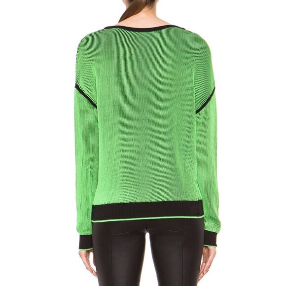 Rag&Bone "Benny" Ribbed Knit in Green, size Small - Picture 9 of 9